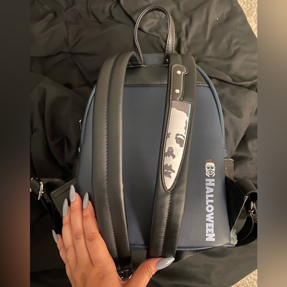Halloween Michael Myers horror mini loungefly backpack main image 4